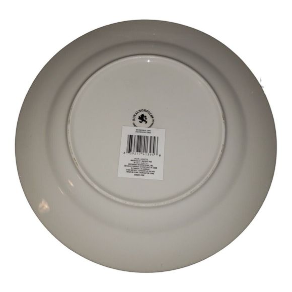 Royal Norfolk Sunflower Set of Three  (4) Dinner Plates 10 3/8" - Picture 2 of 3